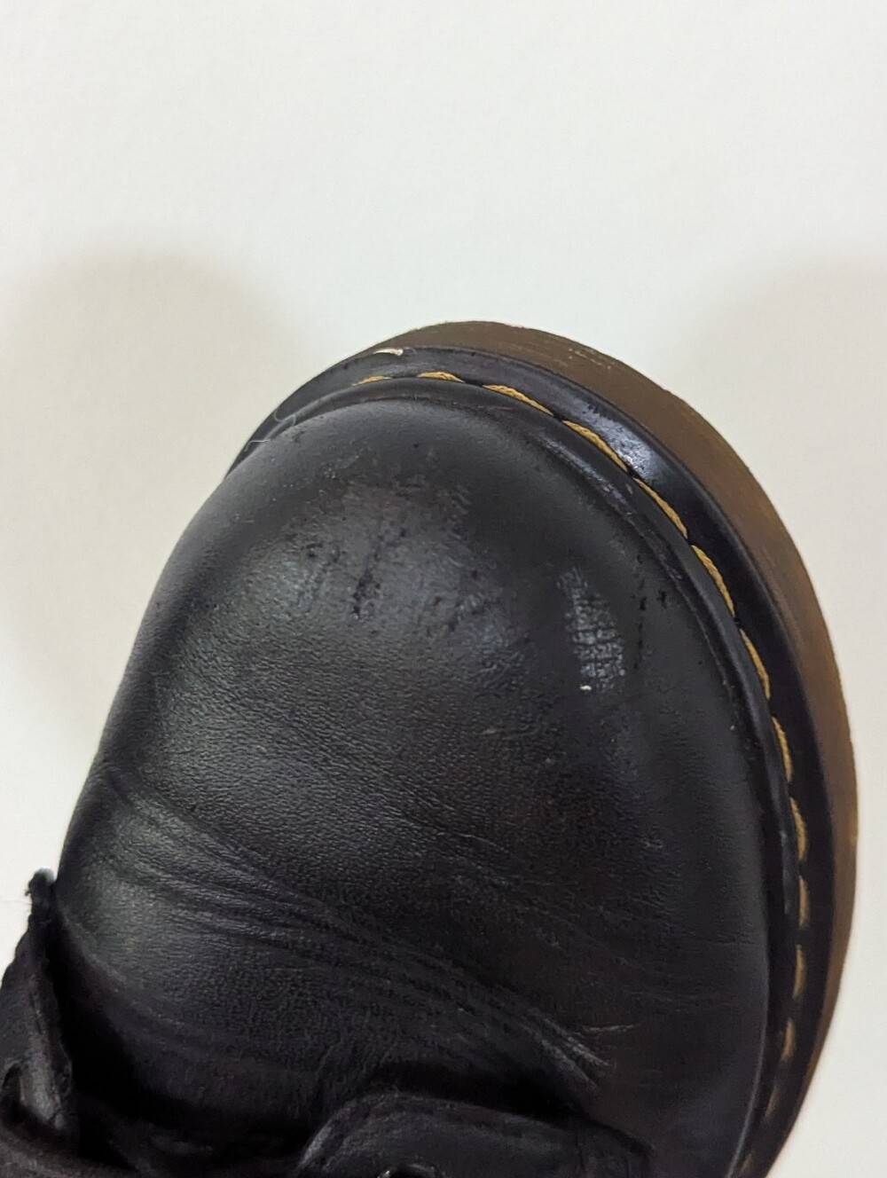 Dr. Martens 1460 Juniors Lace Up Boots Combat Black Size 3 US - Picture 9 of 10